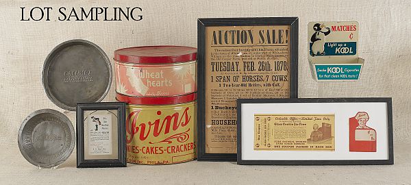 Large group of miscellaneous advertising