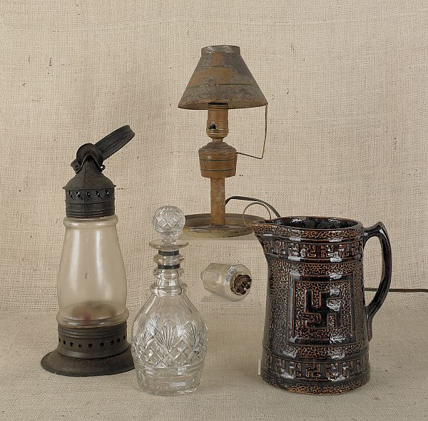 Five miscellaneous tablewares 19th 175f12