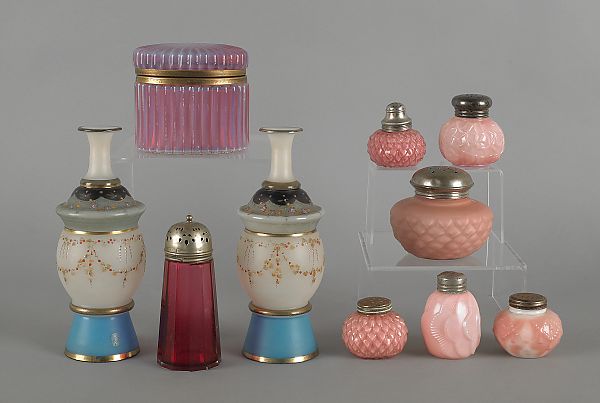 Group of decorative glass late 175f56