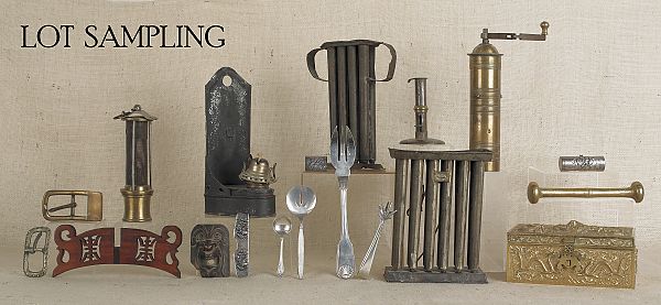 Group of miscellaneous metalware