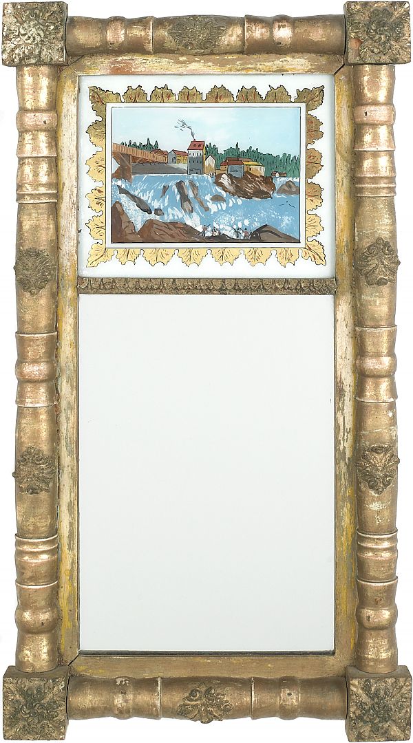 Federal giltwood mirror ca 1830 175fd4