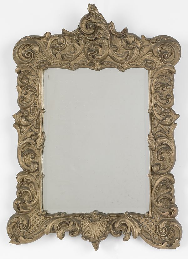 Continental carved giltwood mirror 175ff7