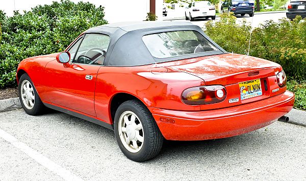 1993 Mazda Miata MX5 automatic convertible