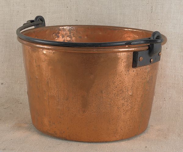 Collection of copper to include a kettle