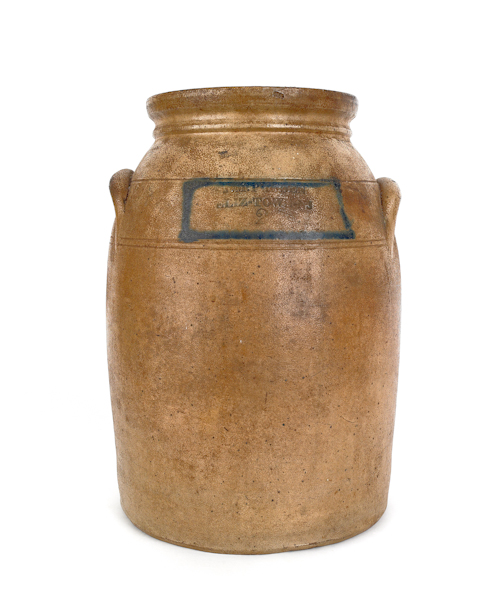 New Jersey two-gallon stoneware