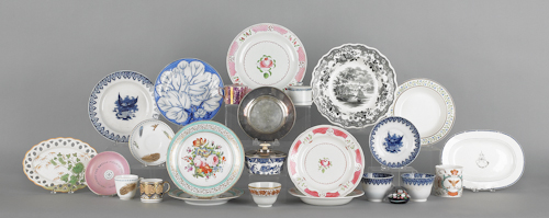 Miscellaneous ceramics to include 17612e