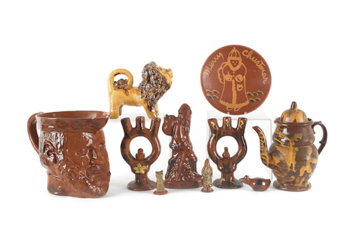 Collection of contemporary redware 176132