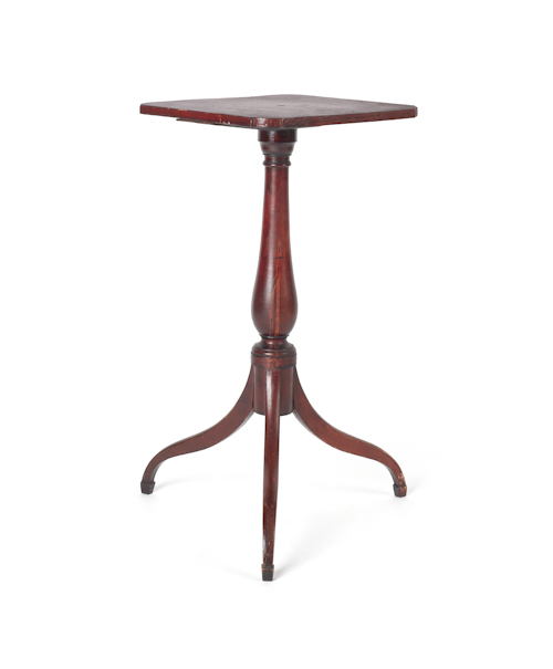 Federal stained maple end table 1761b3