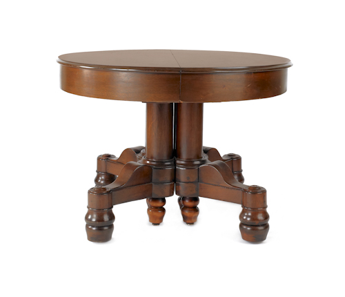 Empire mahogany split pedestal