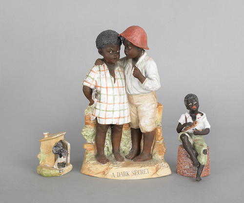 Three porcelain black Americana 176234