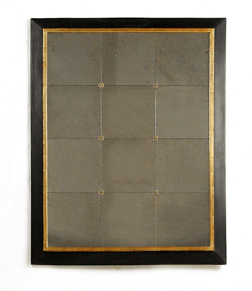 Twelve panel mirror 20th c. 55 1/2