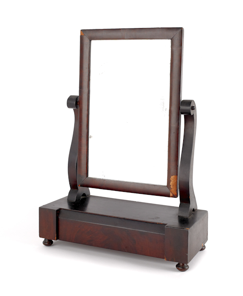 Empire mahogany shaving mirror 176321