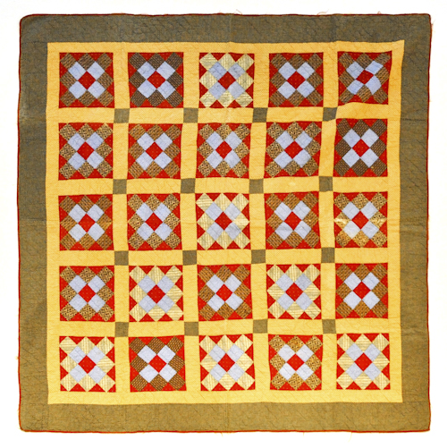 Pennsylvania patchwork quilt ca.