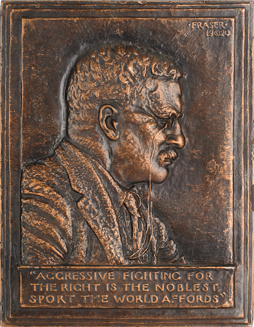 James Earl Fraser bronze memorial