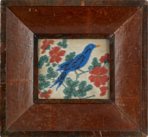 Beadwork picture of a bird late 176431