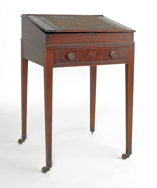 Regency mahogany writing desk early 17643b