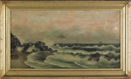 American oil on canvas coastal 176434