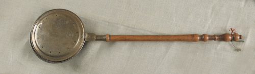Brass bedwarmer ca. 1800 with an