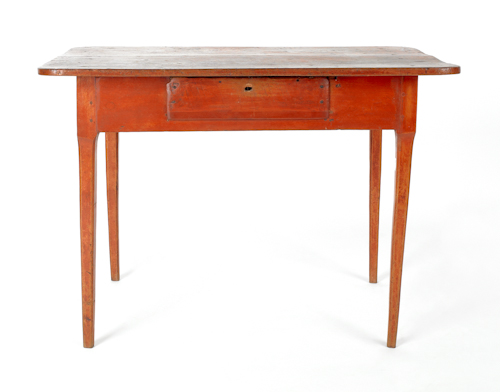 Pennsylvania pine work table 19th 1764a5