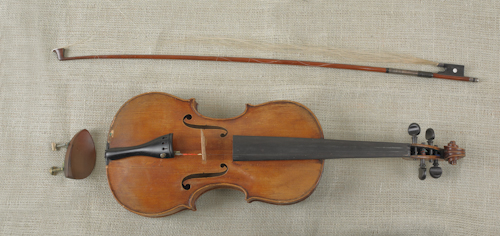 Maple violin by E W Beebe Philadelphia 176512