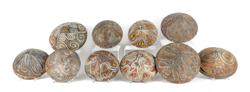Ten African ceramic bowls  1765d2