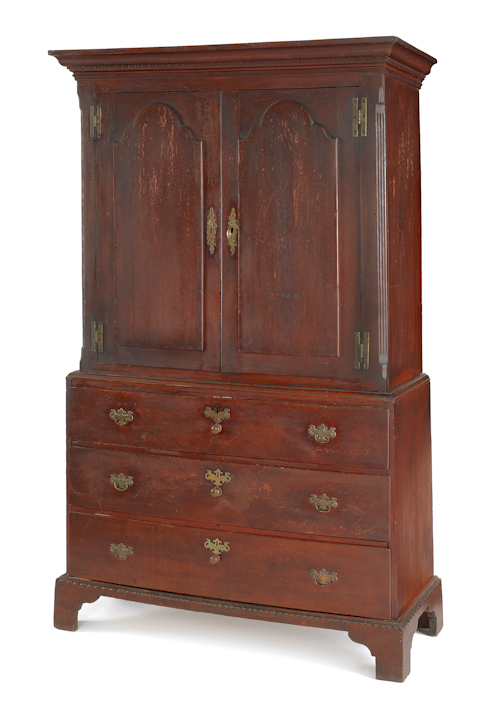 New Jersey Chippendale gumwood