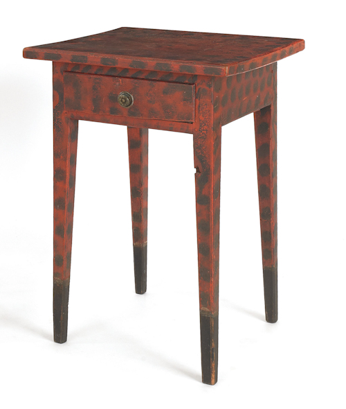 Pennsylvania pine side table ca  1766a1