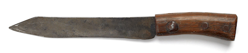 Early confederate bowie knife ca  17675b