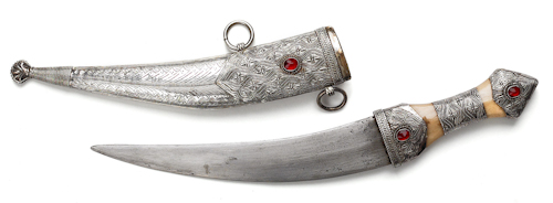 Mogul dagger with bone handle and