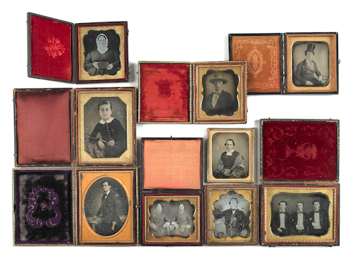 Group of daguerreotypes 19th c  176764