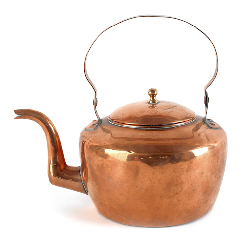 Reading Pennsylvania copper kettle 1767ee