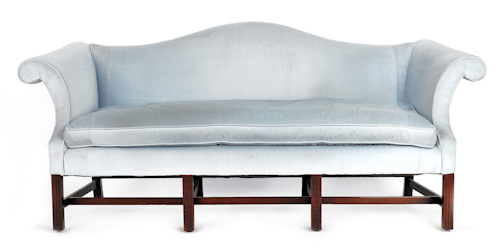 Chippendale style mahogany sofa 176804
