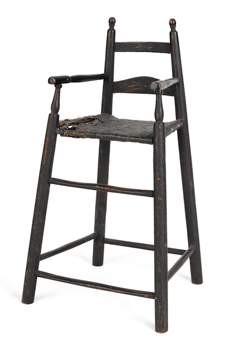 Pennsylvania ladderback highchair 176812