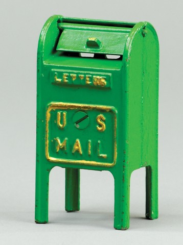 U S MAILBOX STILL BANK Hubley 17903d