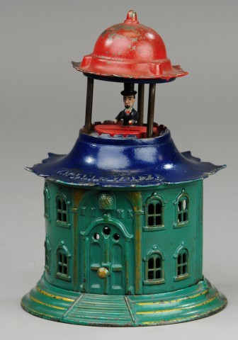 CUPOLA WITH BOWLING MAN MECHANICAL 179049