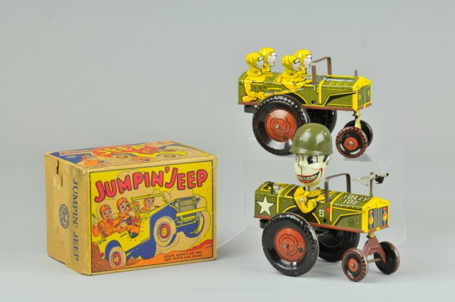 JUMPING JEEP AND JOLLY JOE IN JEEP Includes