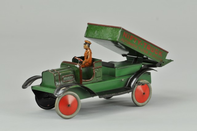 NIFTY AUTOMATIC TILT TRUCK Green lithographed
