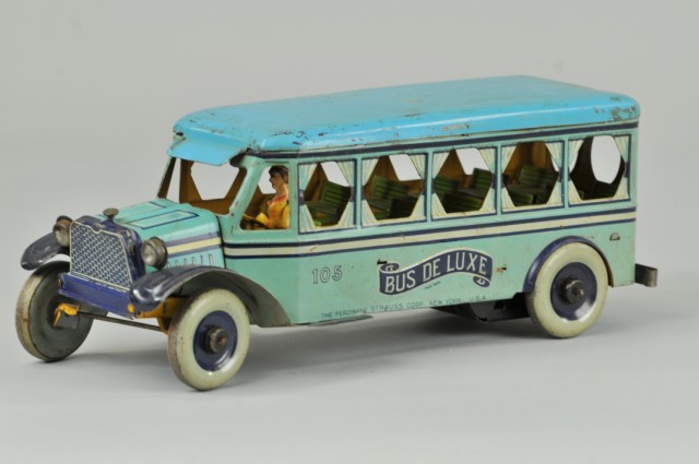 STRAUSS BUS DELUXE Lithographed 1790ef