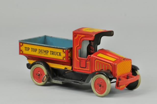 TIP TOP DUMP TRUCK Strauss lithographed