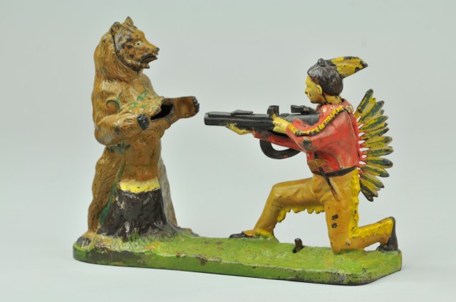 INDIAN SHOOTING BEAR MECHANICAL