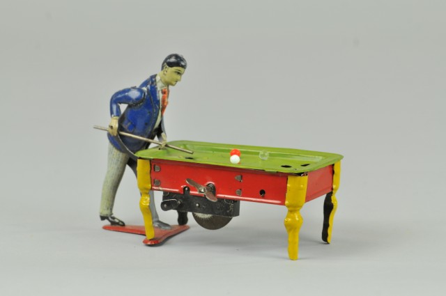 BILLIARDS PLAYER Germany blue jacket