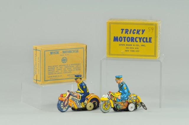 TRICKY AND MYSTIC MOTORCYCLES Marx 17917d