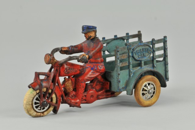 HUBLEY TRAFFIC CAR MOTORCYCLE Cast 1791a7