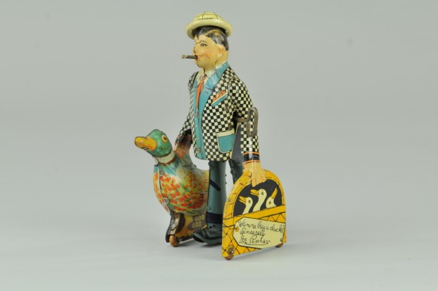 JOE PENNER AND HIS DUCK Louis Marx 17921c