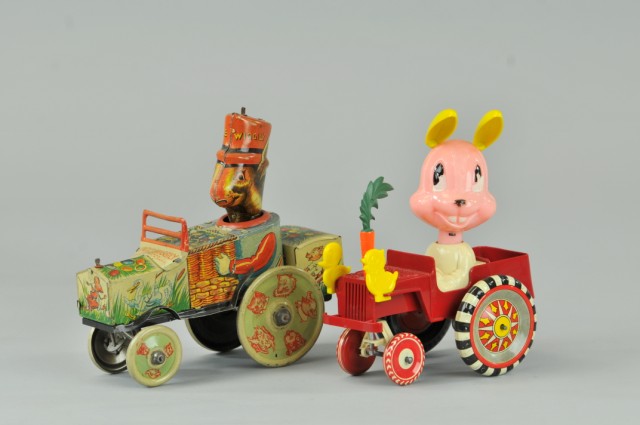 UNCLE WIGGLY AND PETER RABBIT CAR 17922e