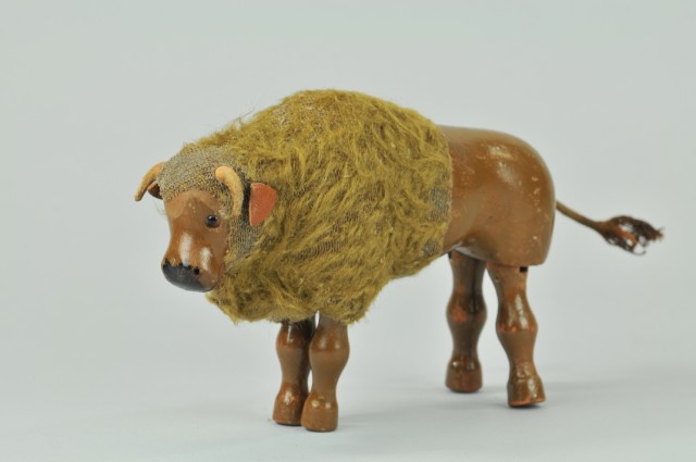 SCHOENHUT CLOTH MANE BISON Style 179287