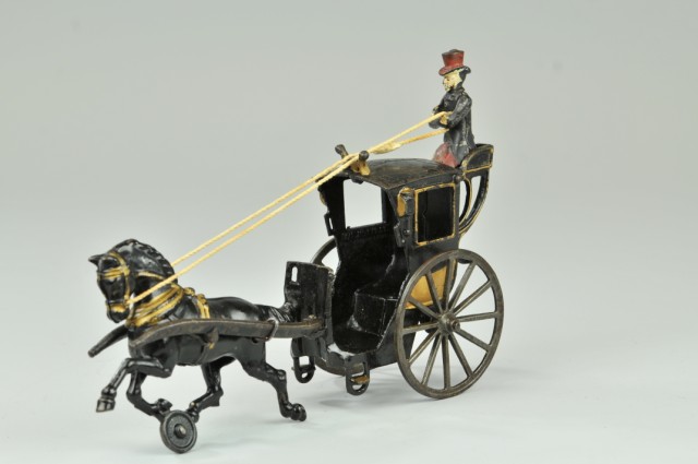 KENTON HANSOM CAB c 1900 cast 17933b