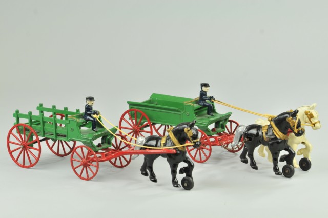 KENTON DRAY & STAKE WAGON Both cast