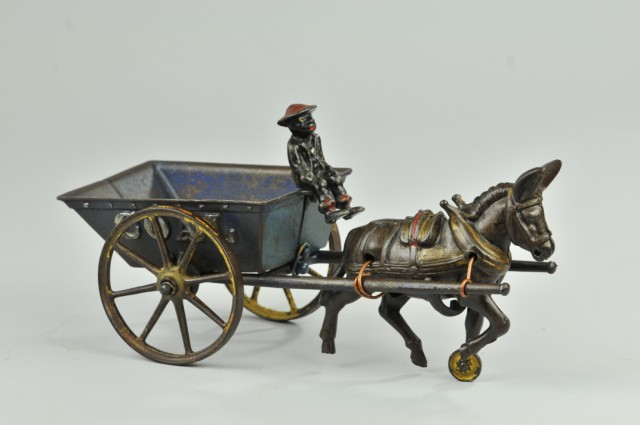 KENTON COAL WAGON Cast iron blue 179345