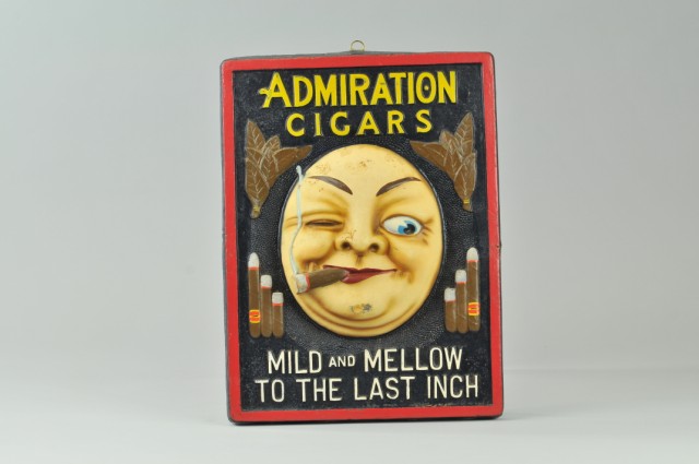 ADMIRATION CIGAR SIGN Adartcraft original